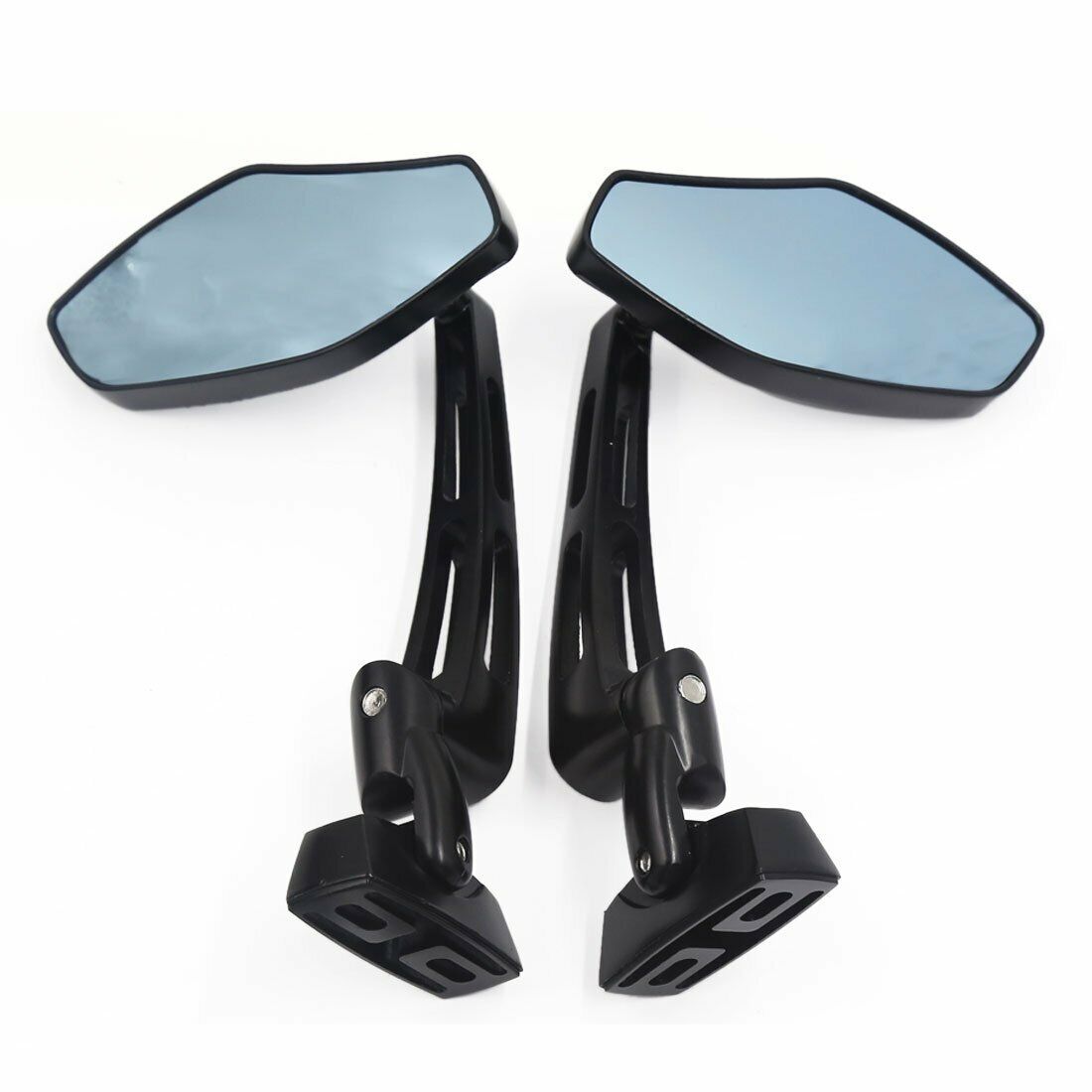 Honda CBR600F4i Mirrors 2001-2006 Black Convex Adjustable