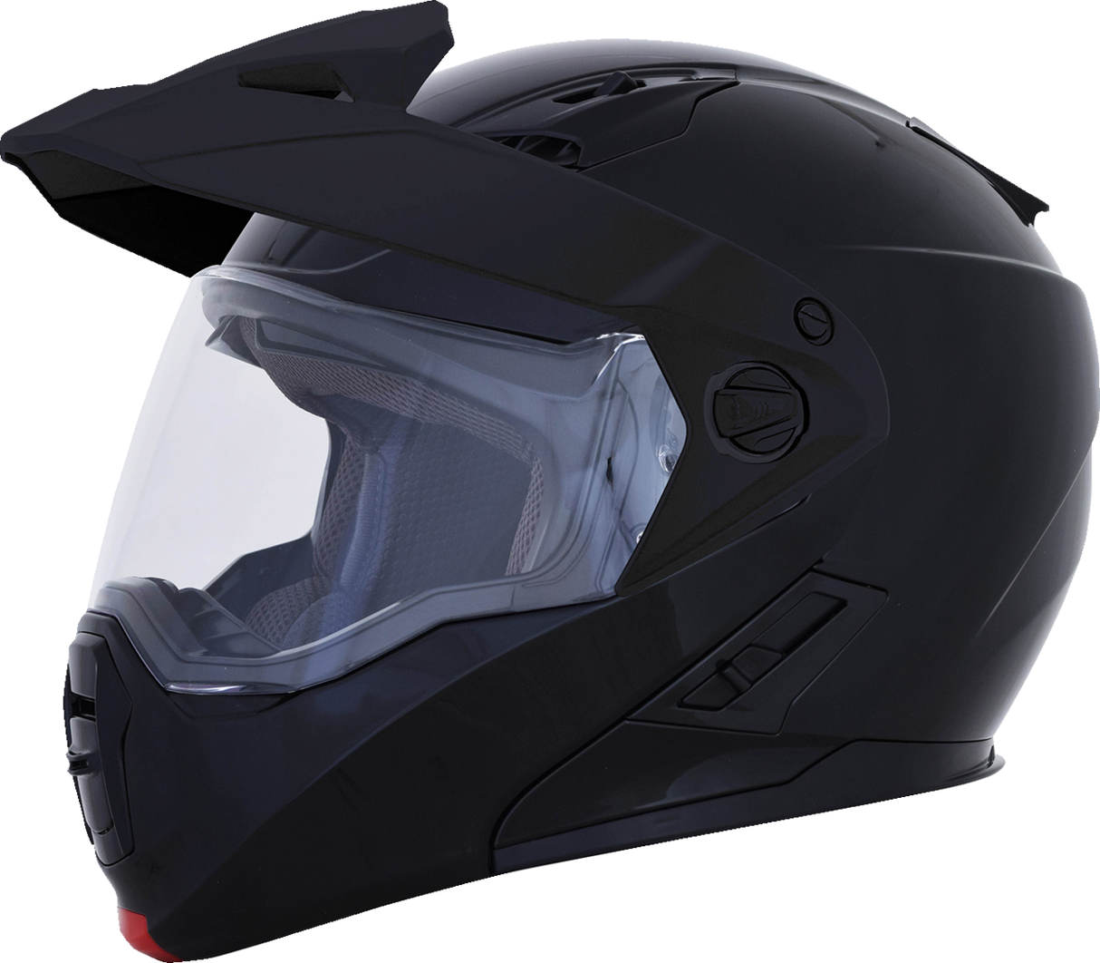 AFX FX-111DS Motorcycle Helmet - Gloss Black - Small 0140-0127