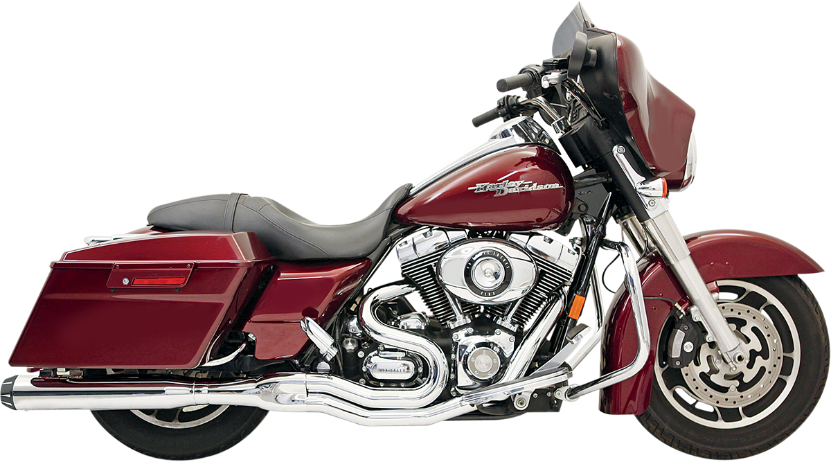 BASSANI XHAUST B1 2:1 Exhaust - Chrome FLH-777