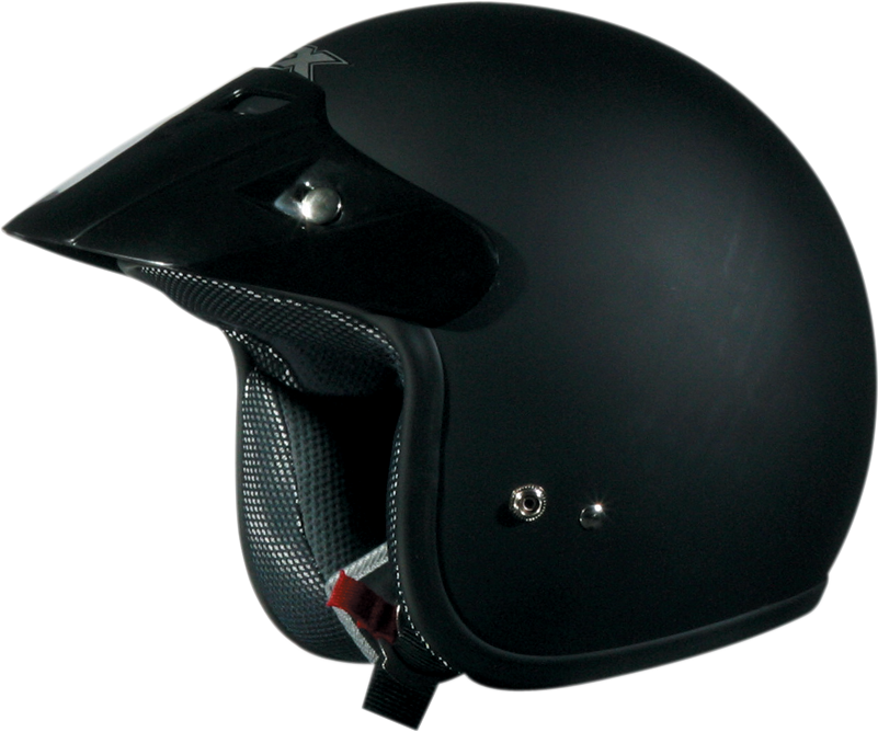 AFX FX-75 Motorcycle Helmet - Matte Black - Large 0104-0086