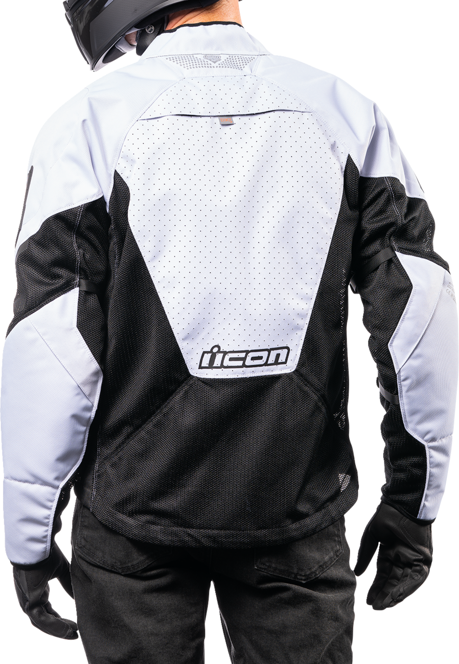 ICON Mesh AF™ Jacket - Black/White - Large 2820-5952