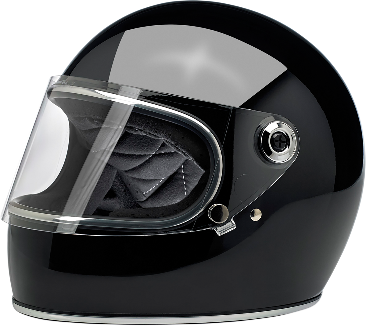 BILTWELL Gringo S Motorcycle Helmet - Gloss Black - XS 1003-101-101