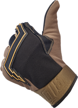 BILTWELL Baja Gloves - Chocolate - Large 1508-0201-304