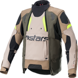 ALPINESTARS Halo Drystar® Jacket - Black/Sand/Yellow - 2XL 3204822-865-2X