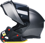 AGV Tourmodular Cheek Pads - Gray/Black - Small 20KIT93030629