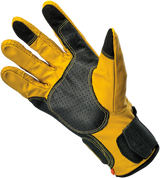 BILTWELL Borrego Gloves - Gold/Black - Large 1506-0701-304