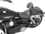 SADDLEMEN Dominator Solo Seat - Stitched - Black w/ Gray Stitching - FL/FX '06-'17 806-04-0042