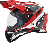 AFX FX-41 Motorcycle Helmet - Range - Matte Red - Medium 0140-0067