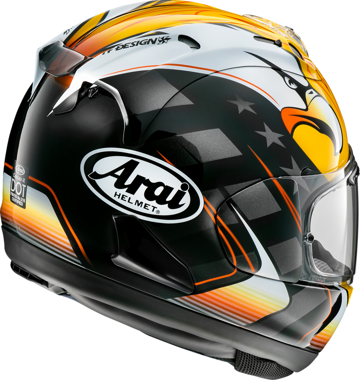 ARAI Corsair-X Motorcycle Helmet - KR-2 - Black - XS 0101-15779