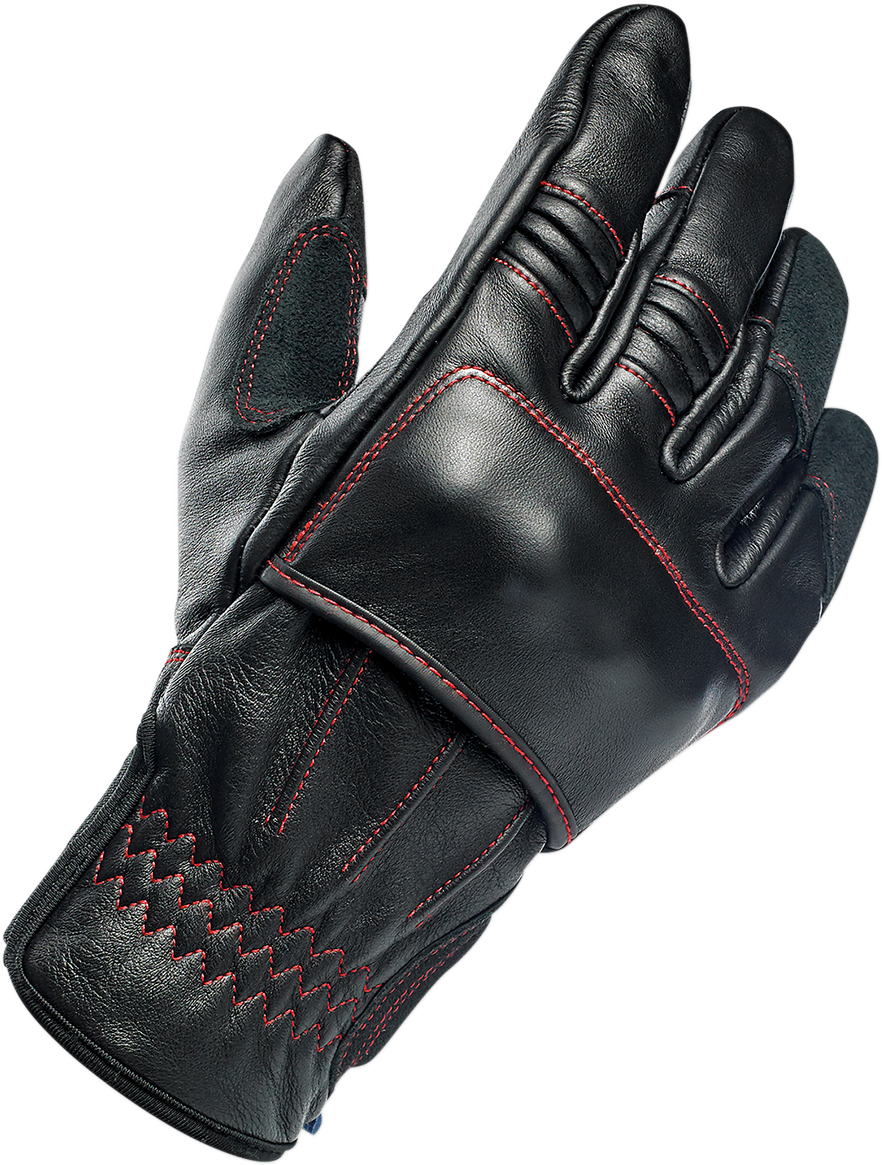 BILTWELL Belden Gloves - Redline - Medium 1505-0108-303