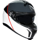 AGV Tourmodular Motorcycle Helmet - Balance - White/Gray/Red - Small 211251F2OY00210