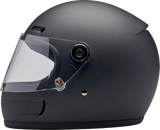 BILTWELL Gringo SV Motorcycle Helmet - Flat Black - Small 1006-201-502