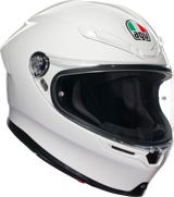 AGV K6 S Motorcycle Helmet - White - Medium 2118395002010M