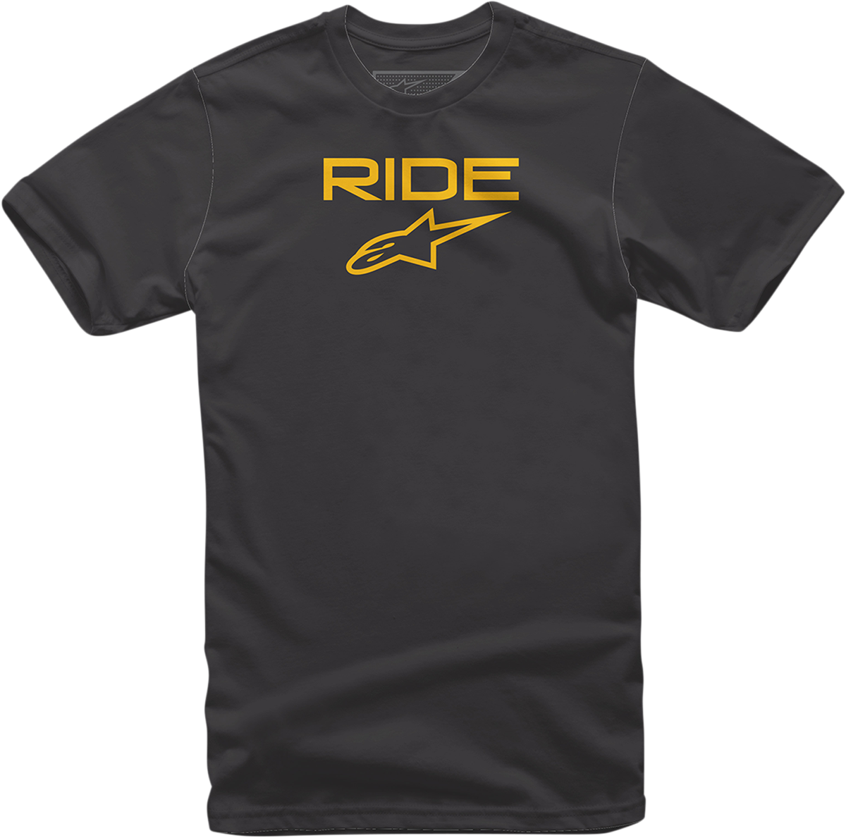 ALPINESTARS Ride 2.0 T-Shirt - Black/Yellow - Large 1038720001050L