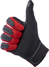 BILTWELL Anza Gloves - Red - Medium 1507-0801-003