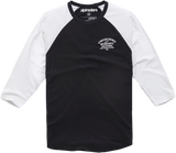 ALPINESTARS Booted Raglan T-Shirt - Black/White - XL 1210710041020XL