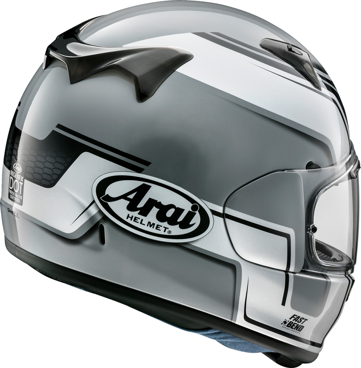 ARAI Regent-X Motorcycle Helmet - Bend - Silver - XS 0101-15860