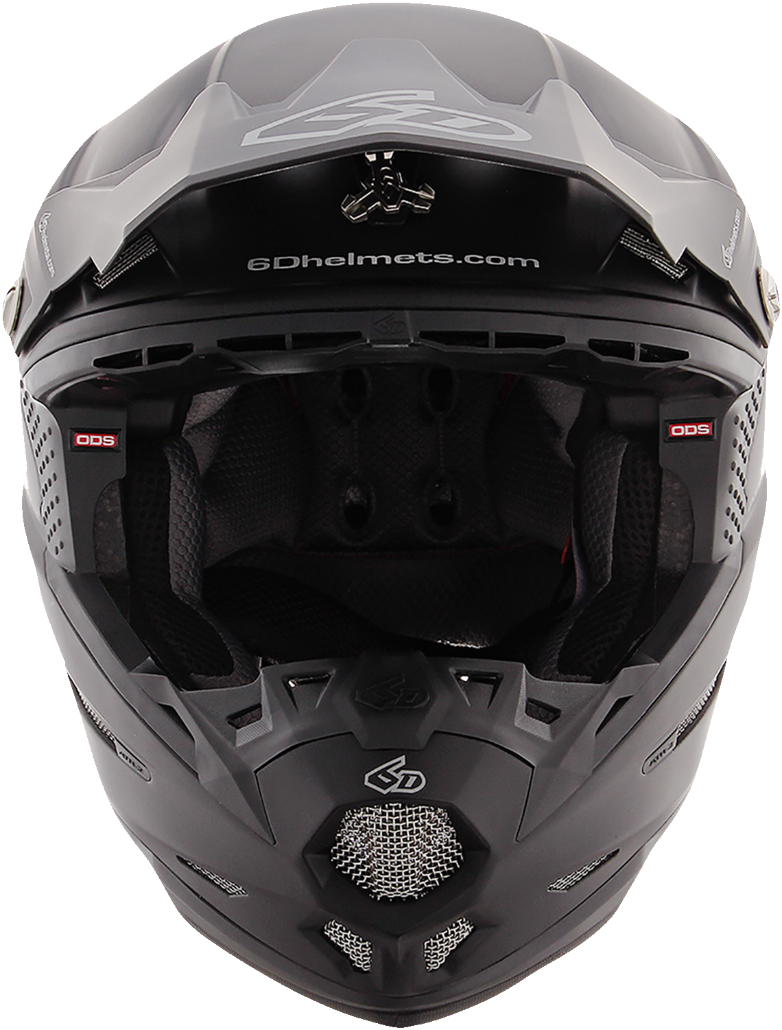 6D ATR-2 Motorcycle Helmet - Matte Black - Small 12-0505