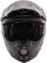 6D ATR-2 Motorcycle Helmet - Matte Black - Small 12-0505