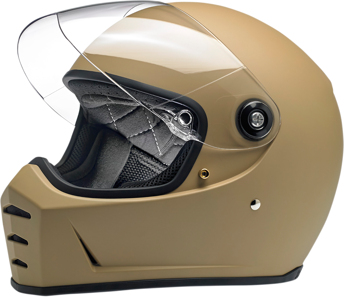 BILTWELL Lane Splitter Motorcycle Helmet - Flat Coyote Tan - XS 1004-214-101