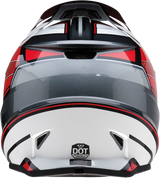 Z1R Rise Motorcycle Helmet - MC - Red/Gray - Large 0110-7211