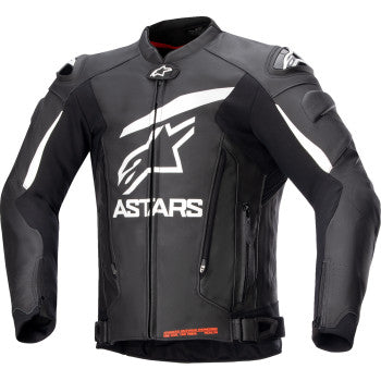 ALPINESTARS GP Plus R v4 Leather Jacket - Black/White - US 50 / EU 60 3100524-12-60