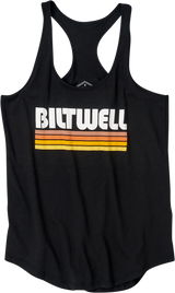 BILTWELL Women's Surf Tank Top - Black - Large 8142-045-004