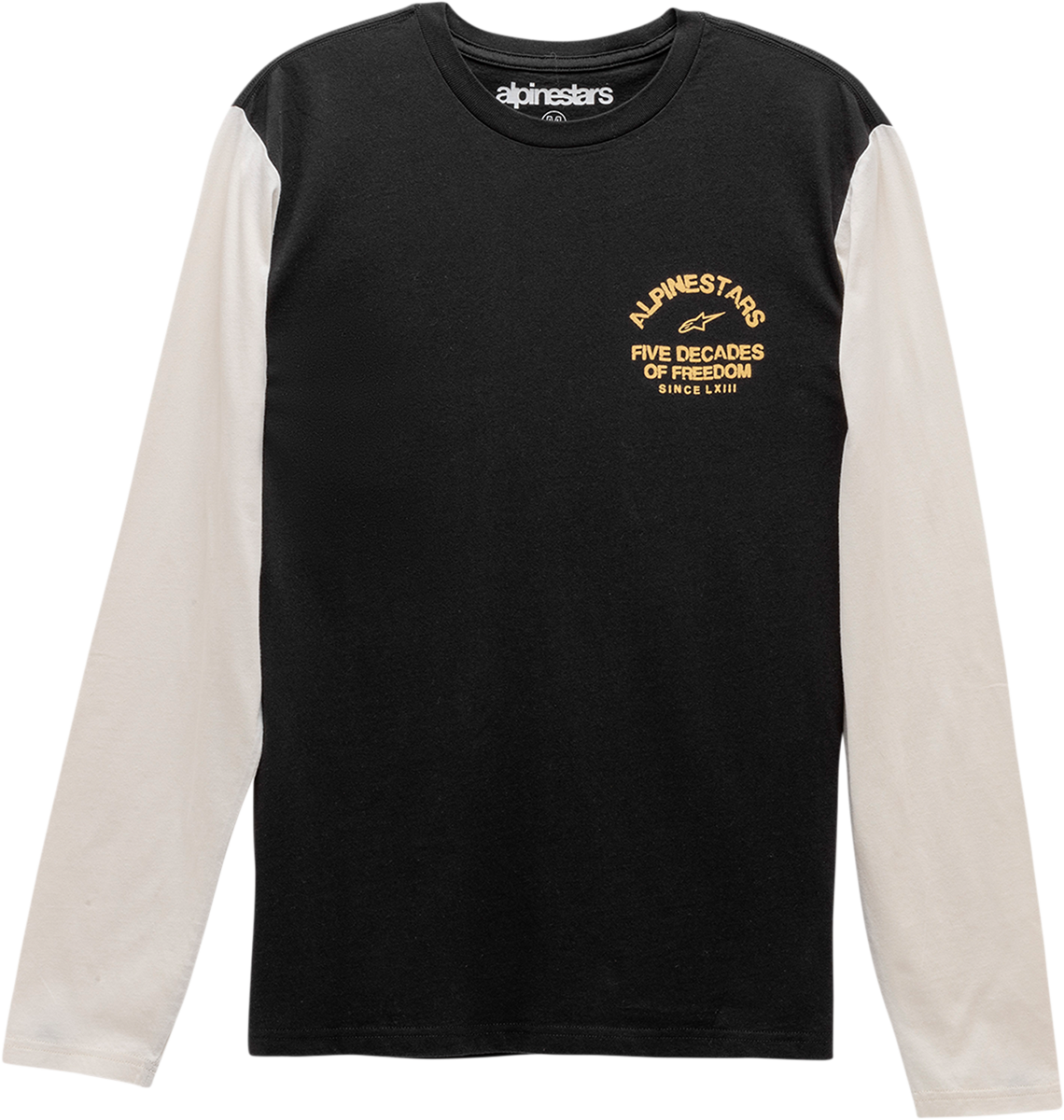 ALPINESTARS Decades Long-Sleeve T-Shirt - Black - 2XL 121174009102X