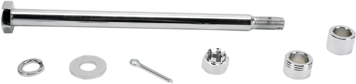 DRAG SPECIALTIES Axle Kit - Rear - Chrome 16-0294-BC520