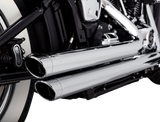 VANCE & HINES Big Shots Staggered Exhaust System - Chrome 17341