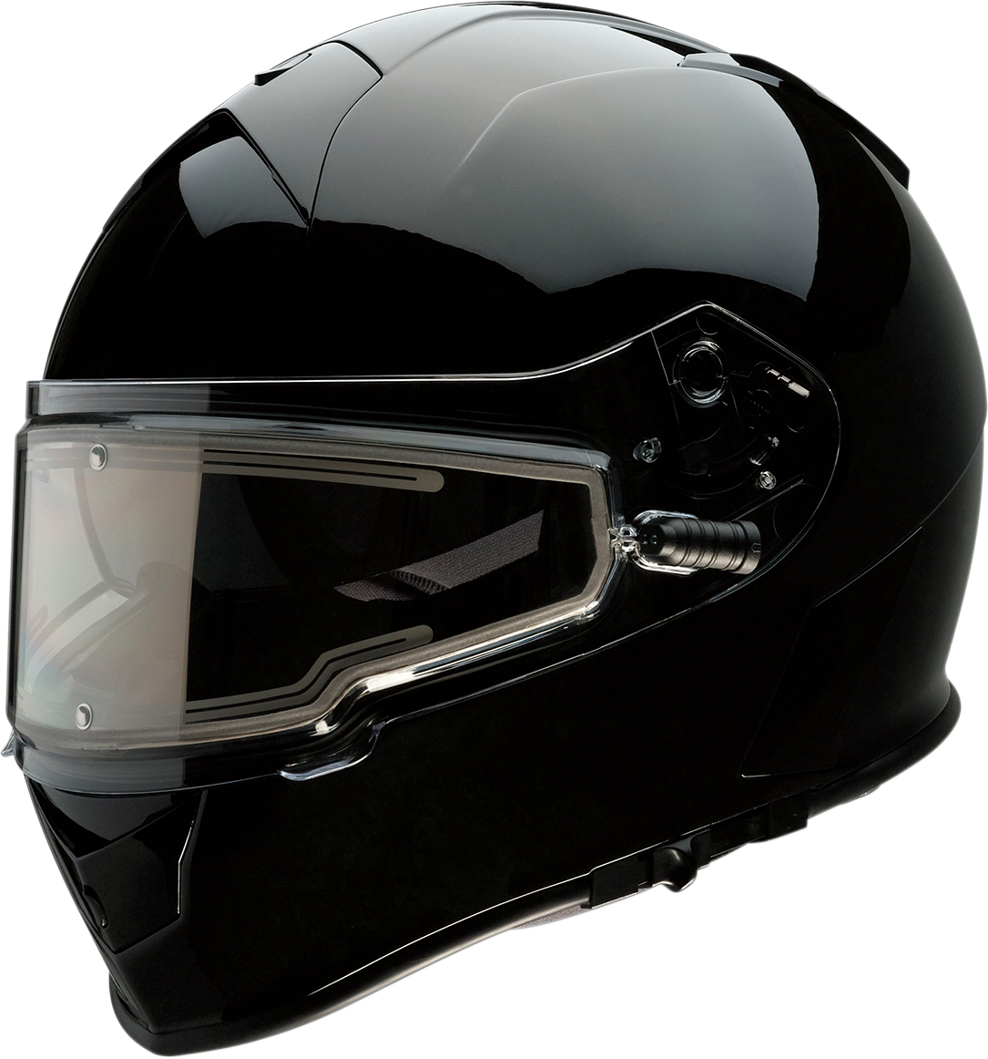 Z1R Warrant Snow Motorcycle Helmet - Electric - Black - Medium 0121-1294