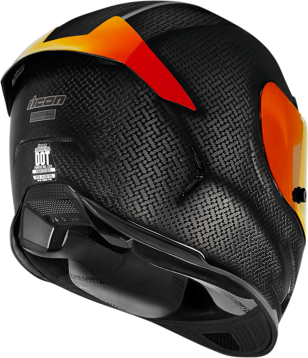 ICON Airframe Pro™ Motorcycle Helmet - Carbon - Red - Small 0101-14013