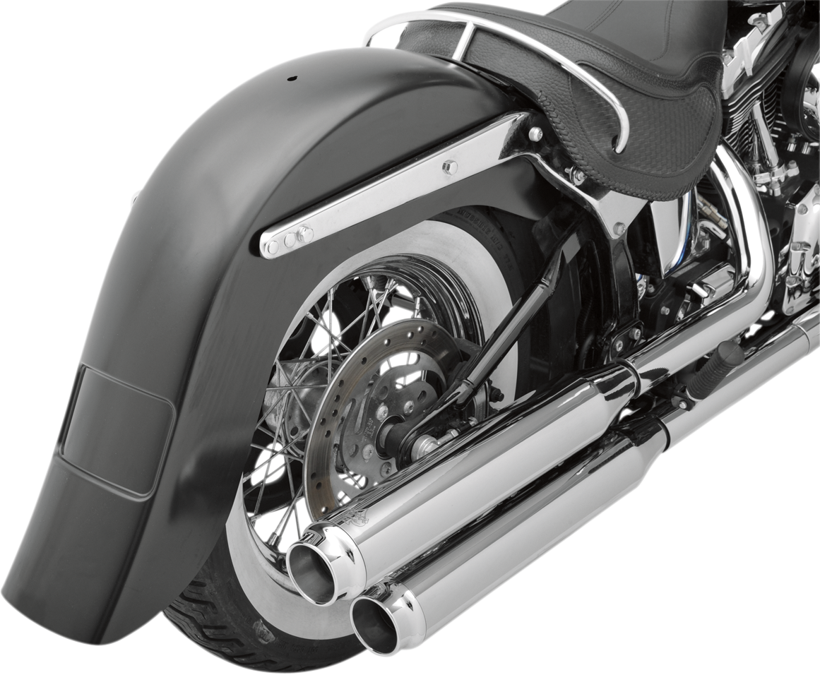 KLOCK WERKS 4" Stretched Rear Fender - Frenched - 7.125" W KWF-02-0302