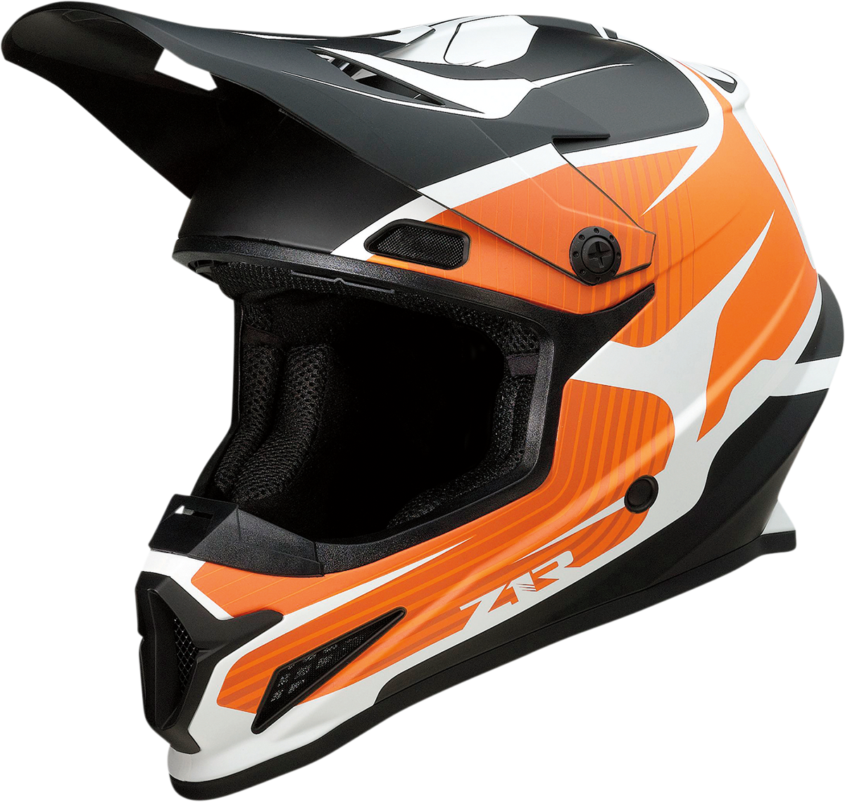 Z1R Rise Motorcycle Helmet - Flame - Orange - Small 0110-7233