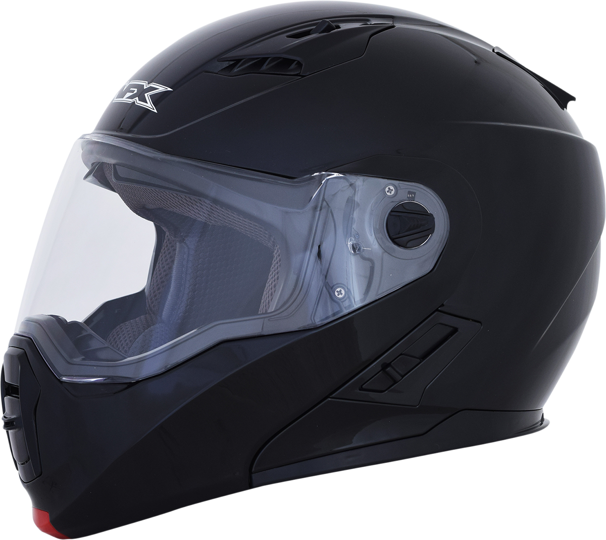 AFX FX-111 Motorcycle Helmet - Gloss Black - Medium 0100-1785