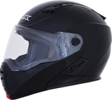 AFX FX-111 Motorcycle Helmet - Gloss Black - Medium 0100-1785