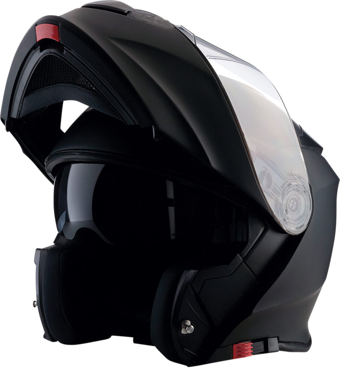 Z1R Solaris Motorcycle Helmet - Flat Black - XL 0101-10034