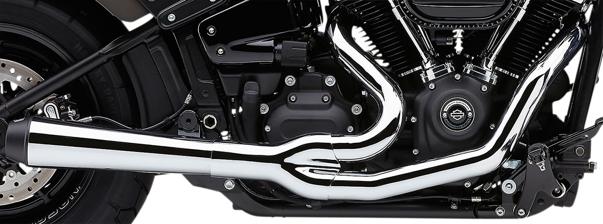 COBRA El Diablo Exhaust - Chrome 6475