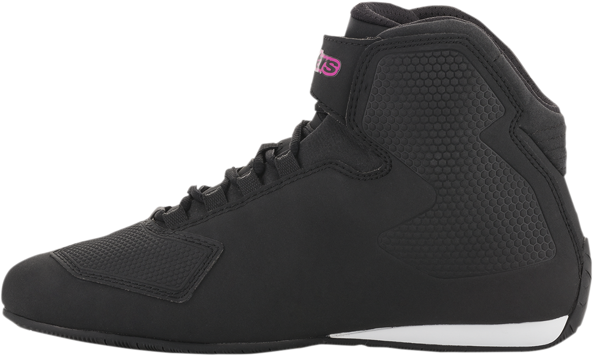 ALPINESTARS Women's Sektor Shoes - Black/Pink - US 7 251571910397