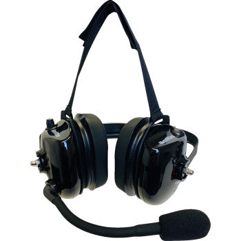 NAVATLAS Headset - Behind-the-Head - Stereo/VOX - Black NB202BK