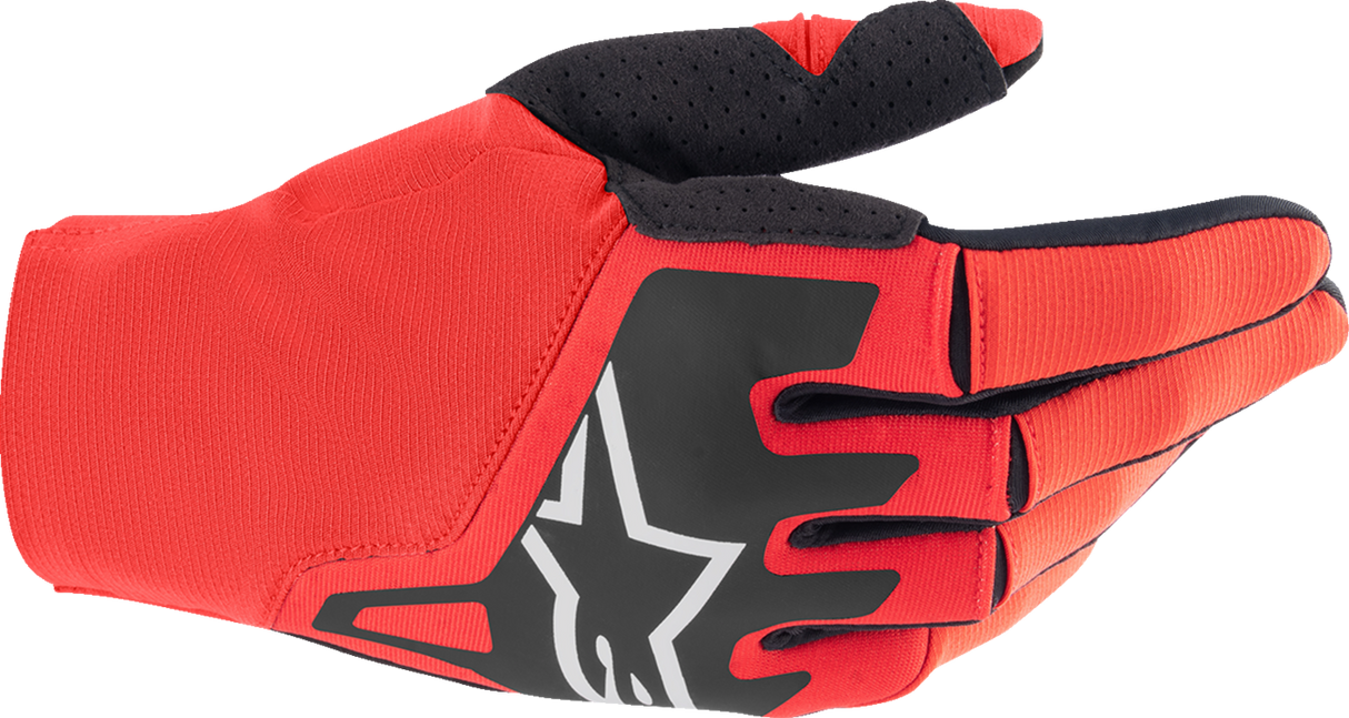 ALPINESTARS Techstar Gloves - Mars Red/Black - Small 3561024-3110-S