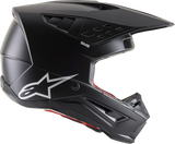 ALPINESTARS SM5 Motorcycle Helmet - Solid - Matte Black - Large 8303121-110-LG