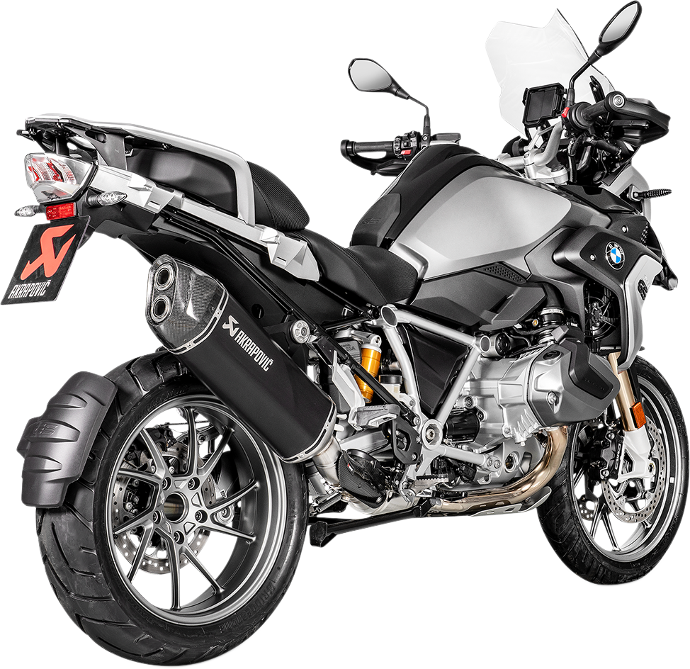 BMW R1250GS / Adventure 2019-2024 Exhaust Akrapovic Race Black Titanium S-B12SO23HAATBL