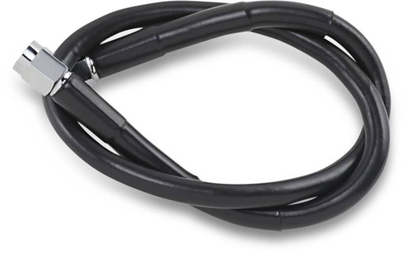 DRAG SPECIALTIES Universal Brake Line - Black - 21" 821-BLK