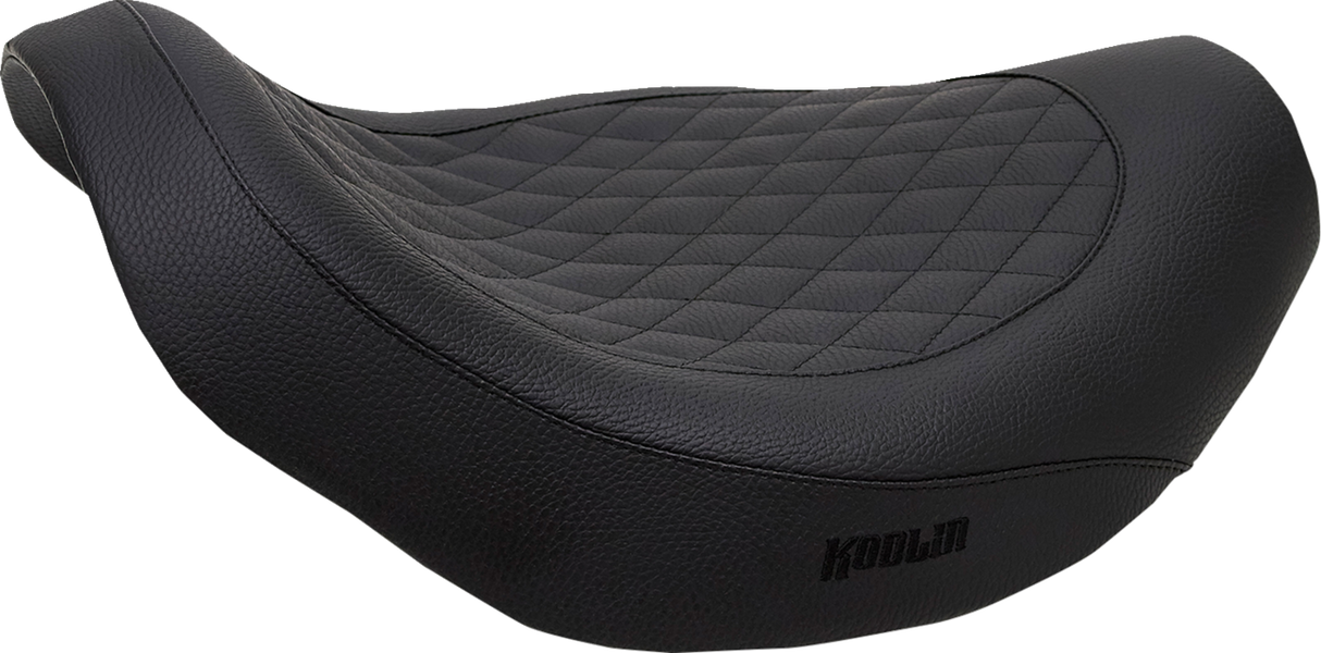 KODLIN MOTORCYCLE Seat - Solo - Black - For M8 Breakout/Fatboy K59660