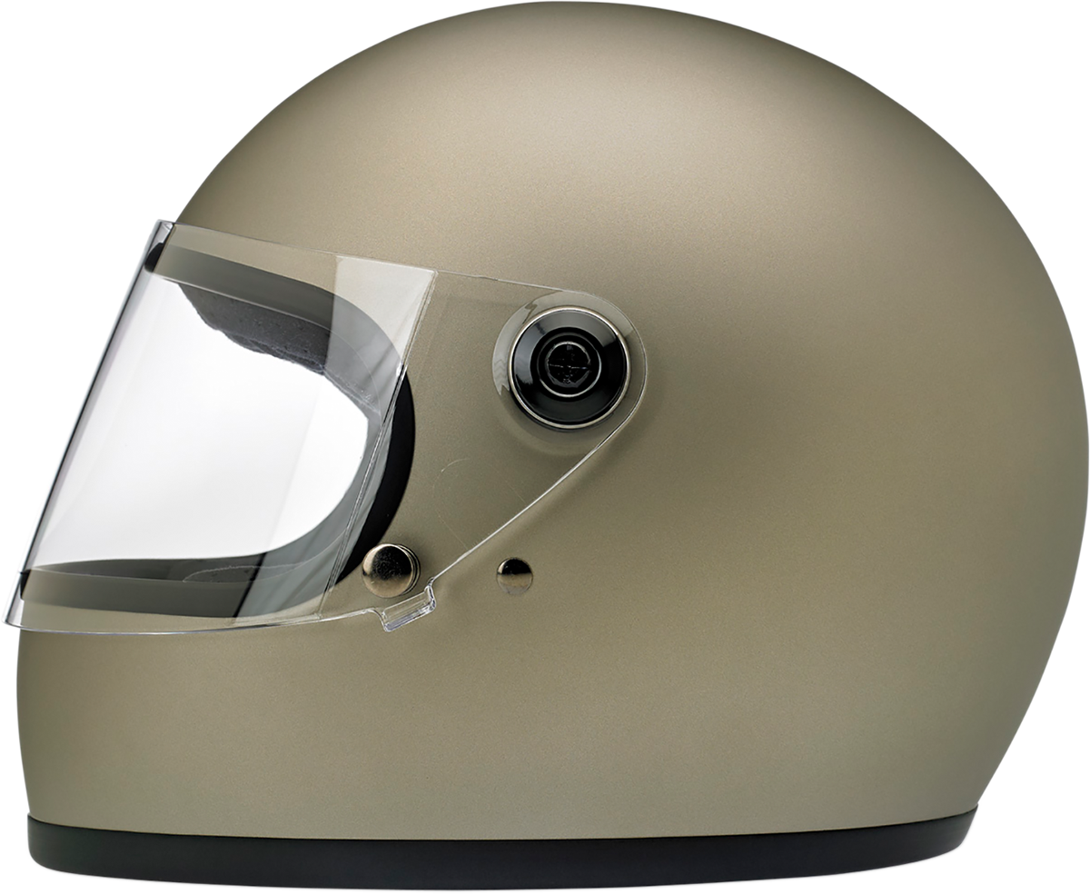 BILTWELL Gringo S Motorcycle Helmet - Flat Titanium - XS 1003-203-101