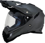 AFX FX-41DS Motorcycle Helmet - Frost Gray - Small 0110-3761