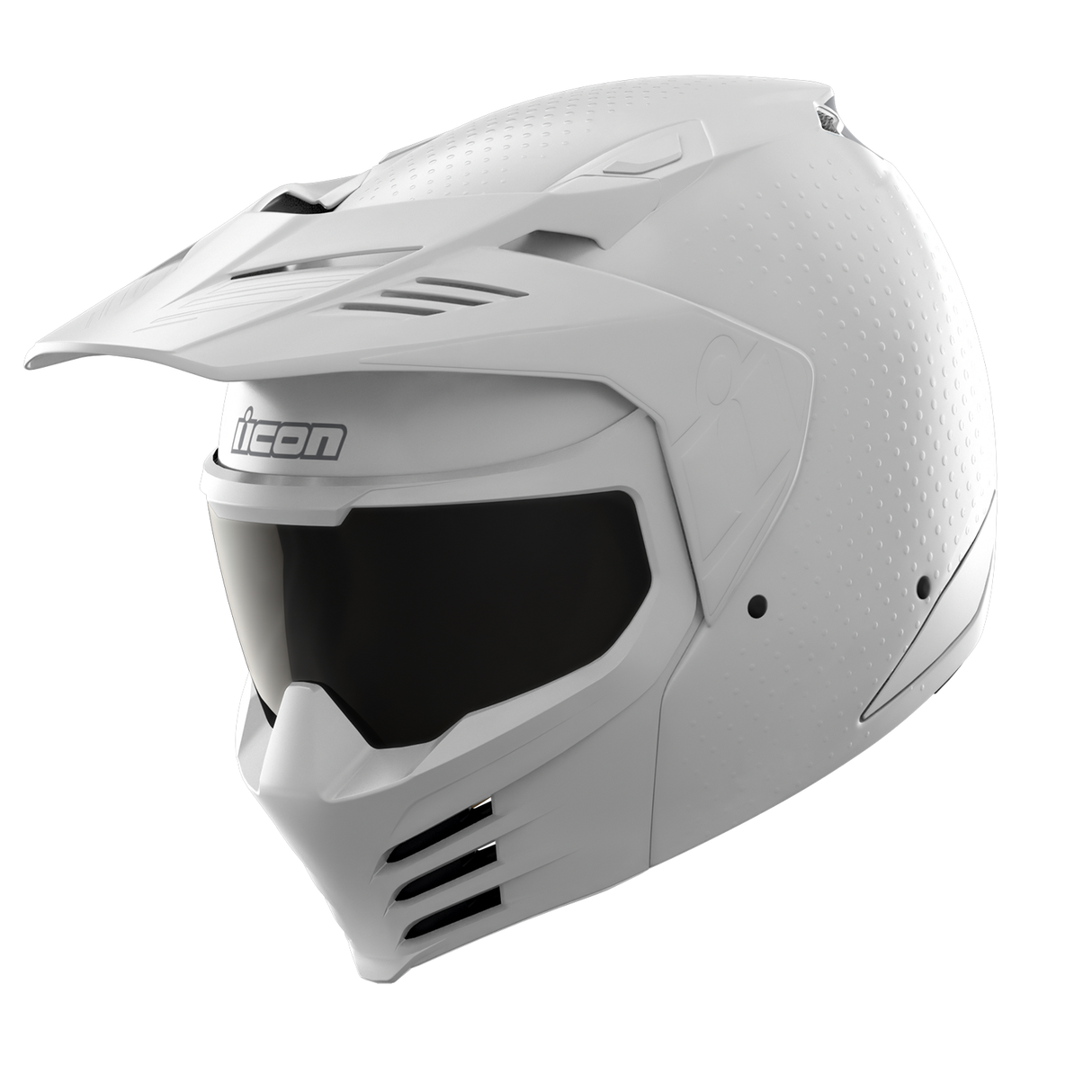 ICON Elsinore™ Motorcycle Helmet - Monotype - White - 3XL 0104-3314