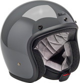 BILTWELL Bonanza Motorcycle Helmet - Gloss Storm Gray - XS 1001-165-201