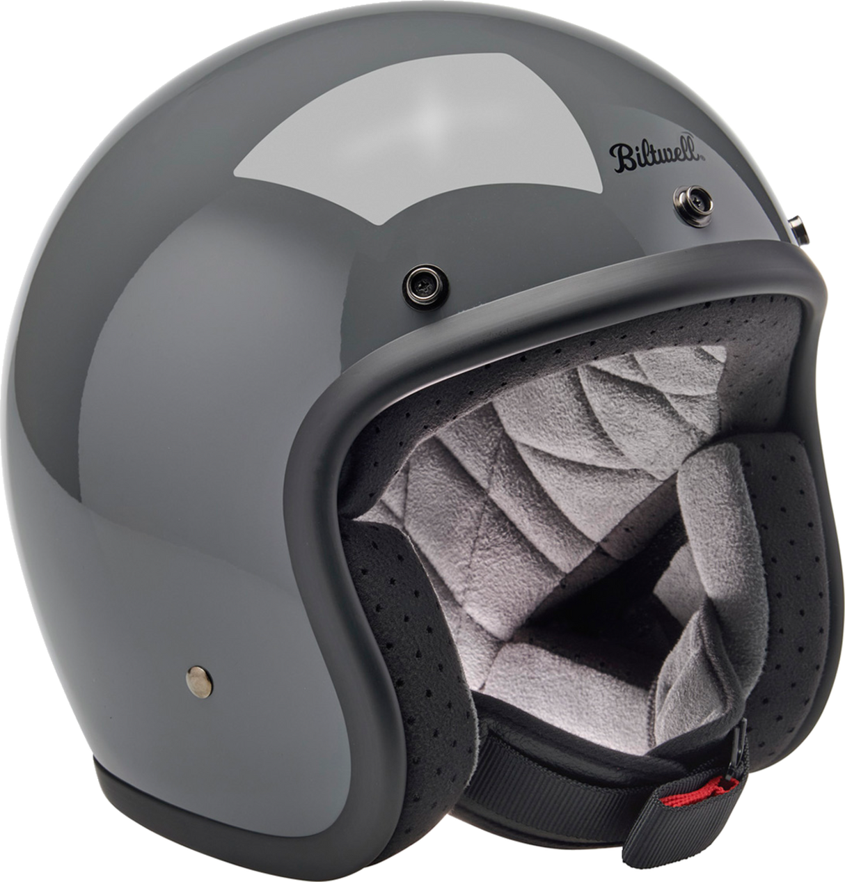 BILTWELL Bonanza Helmet - Gloss Storm Gray - 2XL 1001-165-206